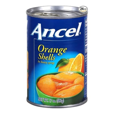 Ancel Orange Shells in Heavy Syrup