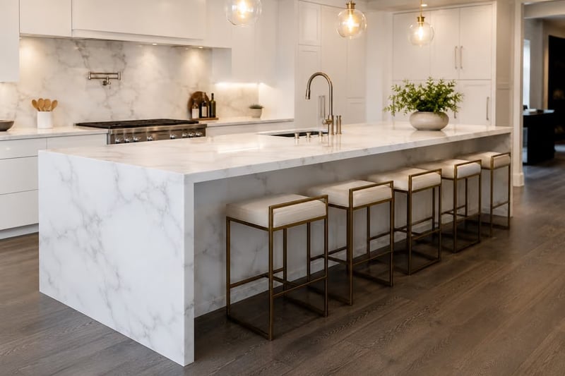 Isla — White Carrara